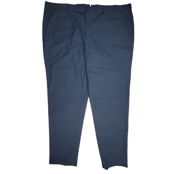 Sene Mens 46X33 Soho Flex Dress Pants Slacks Golf Suit Sport Tech Stretch Blue - Picture 1 of 3